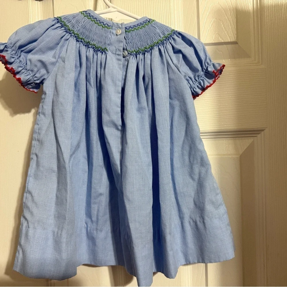 Edgehill Collection Smocked Apple Bishop Dress